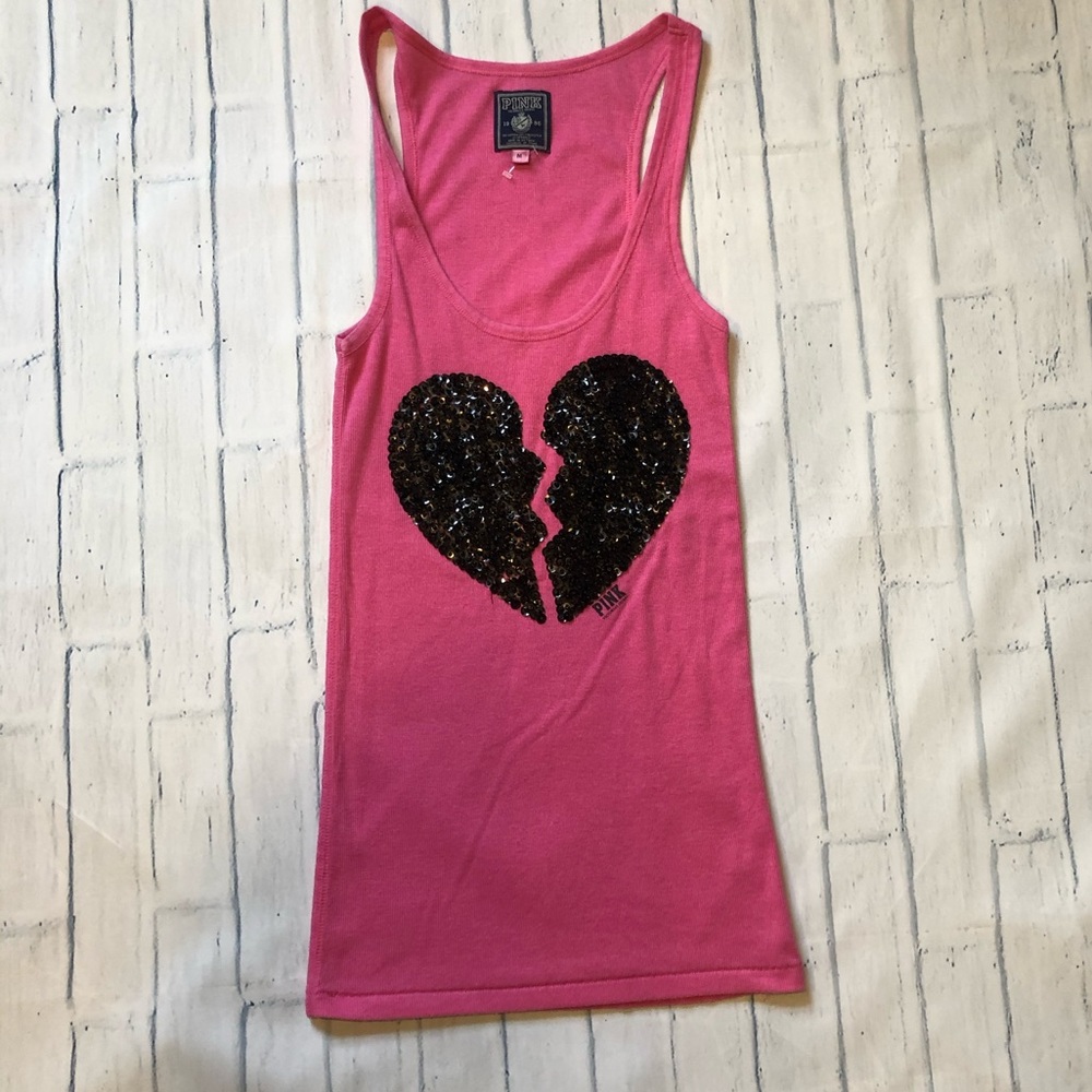 PINK Heart Breaker Tank